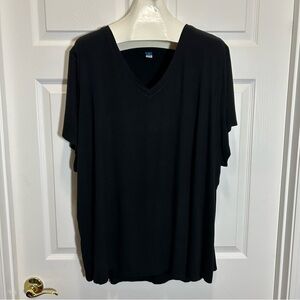 Old Navy Luxe Black Short Sleeve Tshirt